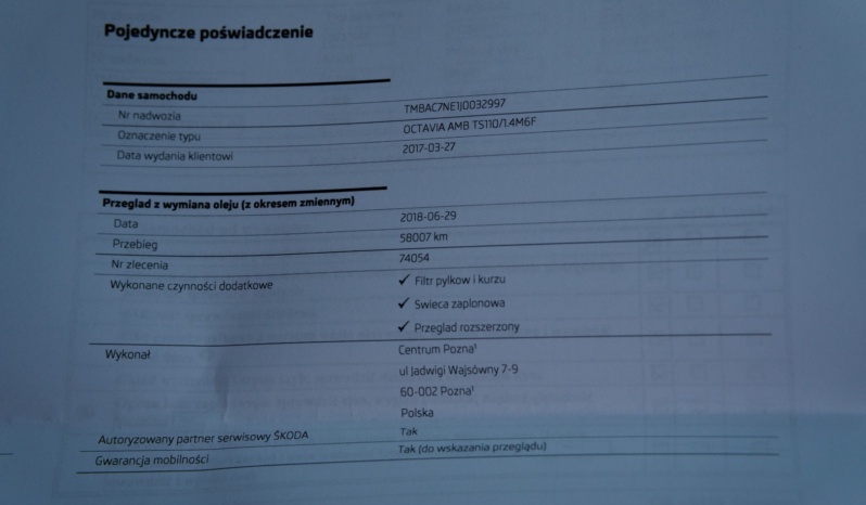 Skoda Octavia full