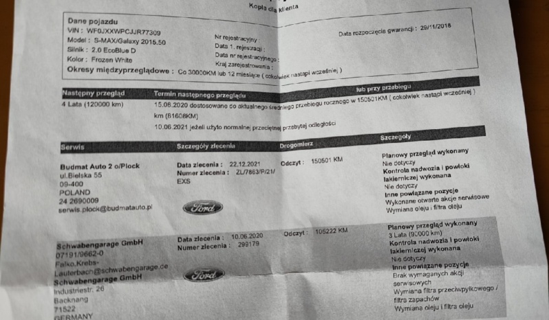Ford Smax 4×4 full